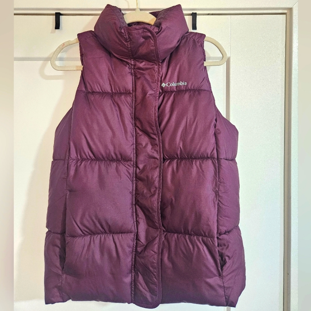 Columbia Women's Purple Puffer Vest